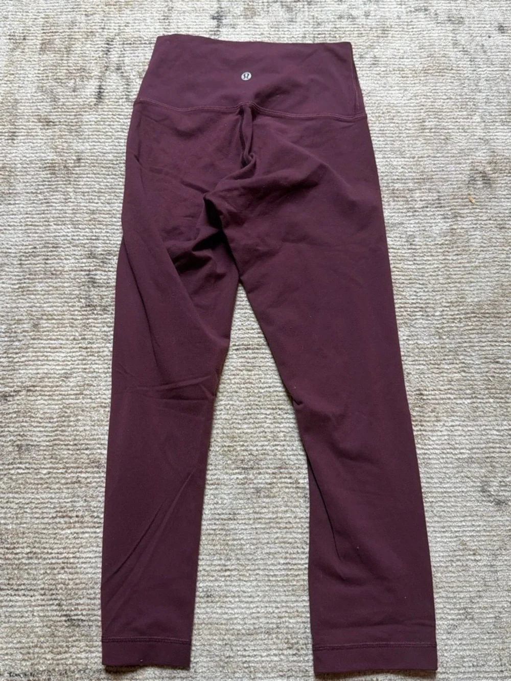 lululemon athletica Burgundy High-Rise Leggings